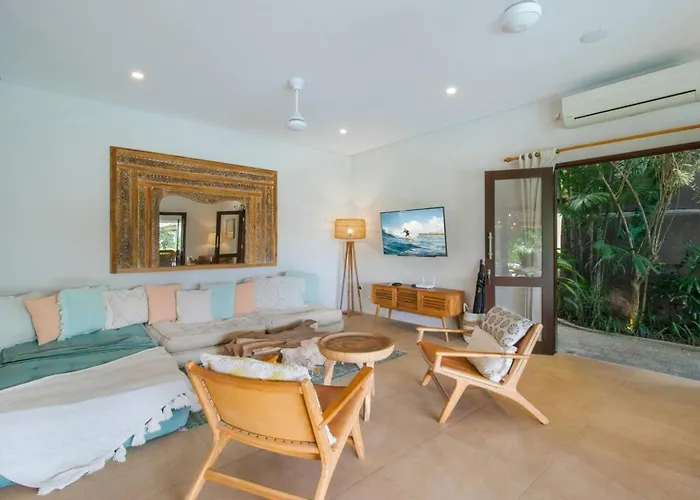 Rice Paddy View, 3 Bedroom Sleeps 6, Walk To Cafes ヴィラ