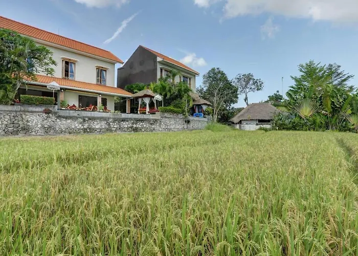 Rice Paddy View, 3 Bedroom Sleeps 6, Walk To Cafes ヴィラ チャングー